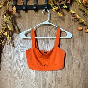 Orange Tank Top